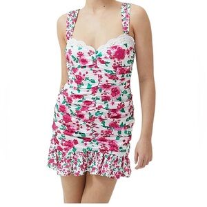 creamsicle lace slip dress in pale pink Lo_LaDell on LTK